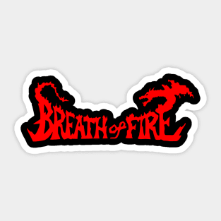 Breath of Fire Sticker